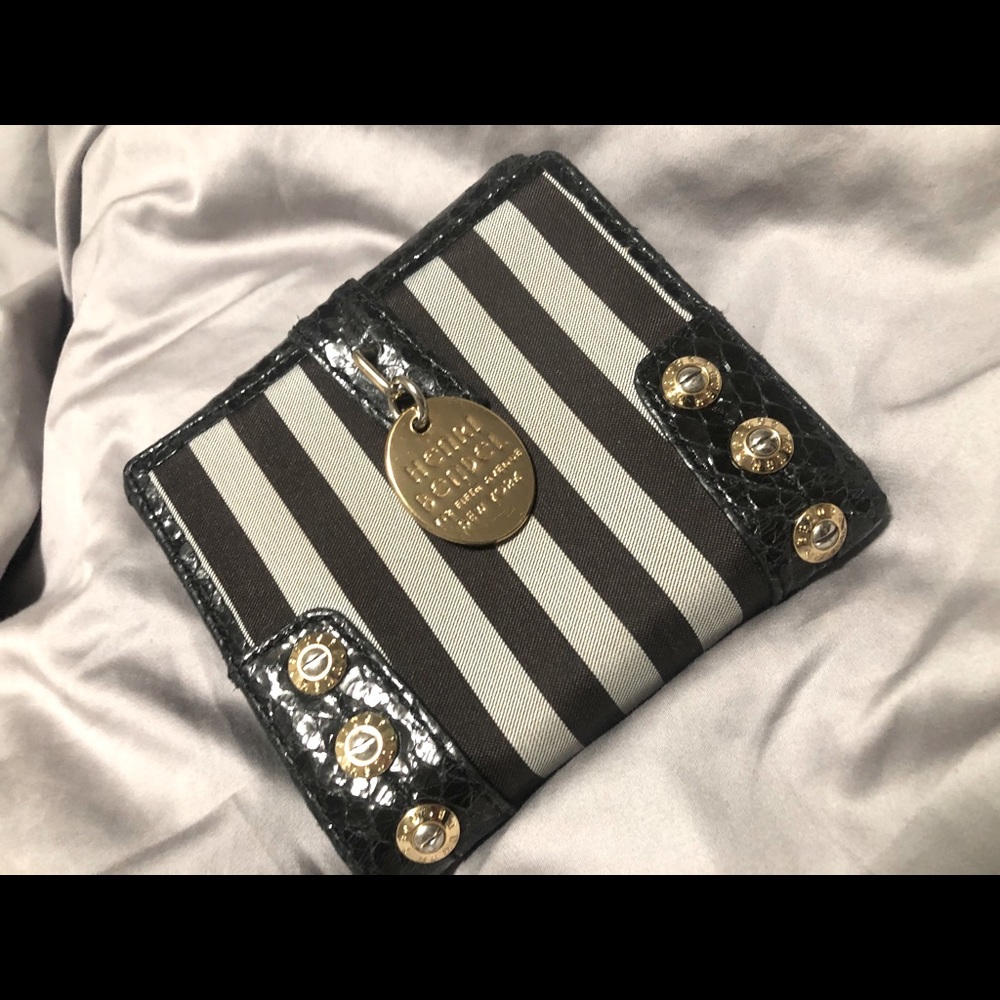 Henri Bendel striped wallet